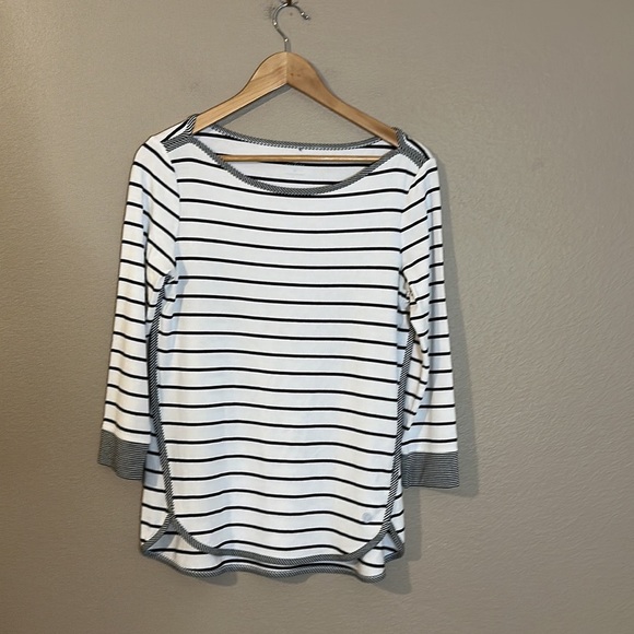 Oprah Longline T-shirt by Talbots Longline Size Small - Picture 3 of 6